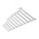 Набор ключей комбинированных 11шт. (6-22) хромированных