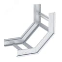 Угол 90 градусов вертикальный внутренний лестничный усиленный 100x300 мм (2 мм) HDZ