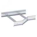 Переходник по ширине правосторонний лестничный усиленный 100х700х500 мм (2 мм) HDZ