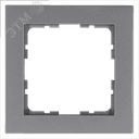 Рамка G-Classic 1-постовая, цвет Алюминий