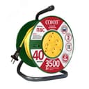 Удлинитель ТМ Союз силовой на катушке с 4  гнезда 3500 Вт 40м