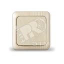 Выключатель Олимп одноклавишный сосна