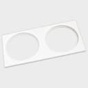 Рамка на 2 светильника Italline IT088015 IT088015 white