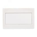 Корпус пластиковый встраиваемый с белой дверью 1 ряд 13 модулей IP41 ЩРВ-П