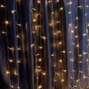 Светодиодная гирлянда Feron CL20 занавес 22м 3м 230V 2700К эффект стробов c питанием от сети 32336