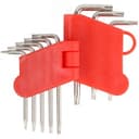 Ключи "звездочки" CrV 8 шт Т5-Т20, в пластиковом держателе