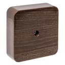 Коробка разветвительная KMP-030-030 (75х75х26) тёмн. дер. EKF PROxima