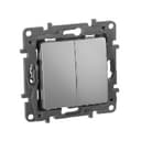 Переключатель двухклавишный Legrand 672412