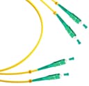 Шнур оптический duplex SC/APC-SC/APC 9/125 sm 1,5м LSZH Cabeus FOP(d)-9-SC/APC-SC/APC-1,5m