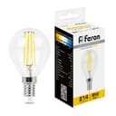 Лампа светодиодная Feron LB509 Шарик E14 9W 2700K 38001