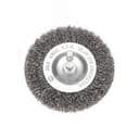 Щетка дисковая для дрели, витая стальная проволока 75 мм