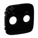 Valena ALLURE Лицевая панель для розеток TV-SAT Антрацит Legrand Euro