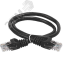 Патч-корд категории 5Е UTP 10м черный GENERICA ITK