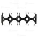 Кластер четверной двухсторонний для двустенных труб д125