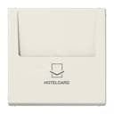 Накладка карточного выключателя (без механизма)  Серия LS990  Материал- ударопрочный термопласт  Цвет- слоновая кость