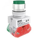 Кнопка зеленая ABLFP 22мм 220В ВK-22