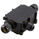 Коробка распределительная STEKKER LD523 водонепроницаемая на 3 выхода 450V 140х78х36 черный 49121