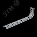 Консоль L-образная безвинтовая 300 мм INOX304