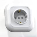 Валентина Розетка 1 пост скрытая с заземлением и защитными шторками РС16-328 Кунцево