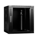 Шкаф настенный разобранный 19" 12U 600x450x635 Cabeus (SH-05F-12U60/45-R-BK)