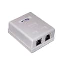 Розетка компьютерная TWT-SM2-4545-WH TWT