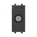 Avanti Розетка TV оконечная модульная, Черный матовый, 1 модуль DKC