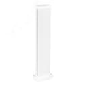 Универсальная мини-колонна алюминиевая с крышкой из алюминия 1 секция, высота 0,68 метра, цвет белый
