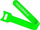 Стяжка-липучка с мягкой пряжкой, 10 шт., зеленая NIKOMAX NMC-CTV310-16-SB-GN-10