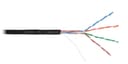 LAN U/UTP 4x2x24AWG (0,50мм) Кат.5e (Класс D) полиэтилен, черный (305м) NIKOMAX (NMC 2100B-BK)