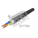 Кабель силовой ППГнг(А)-HF 3х1.5ок(N.PE)-0.66 однопроволочный черный (барабан)