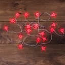 Гирлянда светодиодная Звездочки 20 LED КРАСНЫЕ 28 метра 303034
