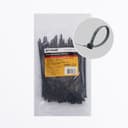 Хомут нейлоновый STEKKER NYCT25100 25x100 мм d пучка max 22 мм нагрузка 8 кг черный упаковка 100 шт 32772