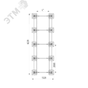 Опорная конструкция для установки оборудования TECHNORAPTOR FOOT 1200х4000 тип 2 КМ-профиль