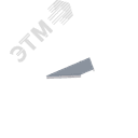 Крышка лотка монтажного углового ответвительного ЛРО.100.15.353.1,5.1