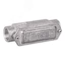 Коробка протяжная алюминиевая 2 ввода 180 градусов М40х1.5 IP55 171х62х71мм DKC