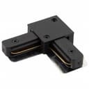 Соединитель угловой Lобразный для треков Denkirs DK Track Black TR1102BK