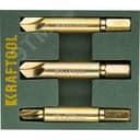 Набор экстракторов поврежденного крепежа 3 шт