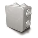 Коробка уравнивания потенциалов 80х80х55, IP54, открытой проводки, негорючая, ПВ-0, оранжевый