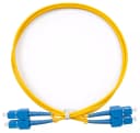 Патч-корд волоконно-оптический Cabeus FOP(d)-9-SC-SC-1m (SM, SC-SC, LSZH, Duplex, 1 м, желтый) (7364c)