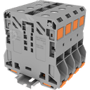 Клемма сильноточная TP 1-1 проходная Push-in, сечение 50 мм. кв., серая