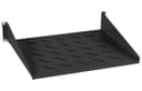Полка перфорированная консольная 2U Cabeus SH-J017-2U-400-BK