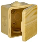 Коробка расп. КМ 65х65х50мм о/к IP54 4 вв. сосна IEK (UKO31-065-065-050-K34-54)