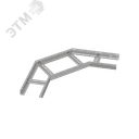 Угол лестничный горизонтальный 90 гр. 50х500х2,0 мм HD85 N