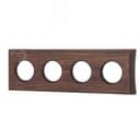 Шедель Рамка 3 постовая для скрытого монтажа (Винтаж на бревно 240мм) BF4C24-640-18 Бирони