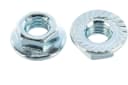 Гайка УМС со стопорным буртом М8 DIN 6923 GF-8 сталь 3 ГОСТ 380-2005 200 шт/уп