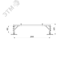 Опорная конструкция для установки оборудования TECHNORAPTOR FOOT 2000х3000 тип 1 HD КМ-профиль