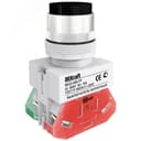Кнопка ABLFP 22мм черная 220В ВK-22