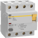 Выключатель дифференциальный (УЗО) KARAT ВД3-63 4P 50А 100мА 6кА тип AC