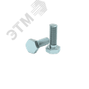 Шестигранный болт М6х40 мм DIN 933 (упак. 100 шт) КМ-профиль