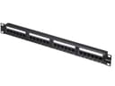 Патч-панель UTP 19 24 порта RJ45 cat5е 1U 110 Type L 610305